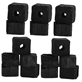 DECHOUS Bambus Holzkohle tabletten Grillkohle Sack Rauchfrei Umweltfreundlich Für Outdoor Camping Grillkocher Multifunktionale Holzkohle Für Barbecue Feuerstelle