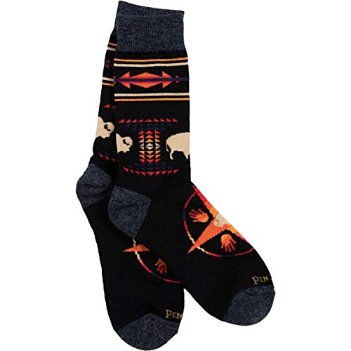 Pendleton Camp Socks Big Medicine Black M #TOP30