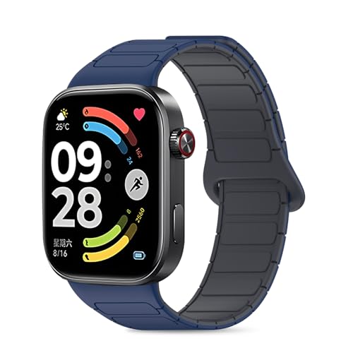 [HUKWIMO] Redmi Watch 6 �Ή� �o���h �����x���g �X�}�[�g�E�H�b�` ���C �o�b�N���t�� �X�e�����X�������o���h �t�@�b�V���� �L�k ��� �T�C�Y�����\ �j�����p �אg Redmi Watch 6�Ή� �i�~�b�h�i�C�g�u���[×�O���[�j