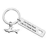 Shark Keychain Shark Themed Gifts Live Every Week Keychain Shark Lover Gifts Shark Stuff Diver Gift Shark Gift for Him Her