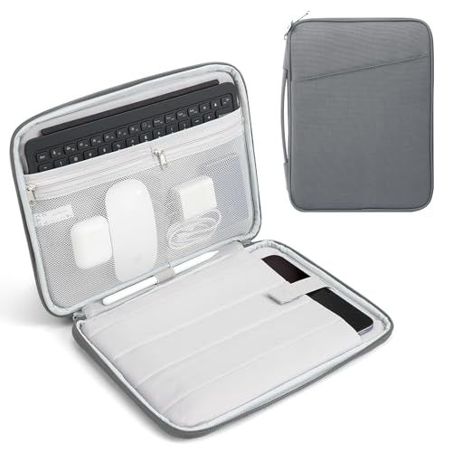 TiMOVO 9-11" Tablet Sleeve for iPad A16 & Galaxy Tab, Dark Gray - image 1