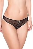  Escora String ouvert Größe 34, Farbe Schwarz
