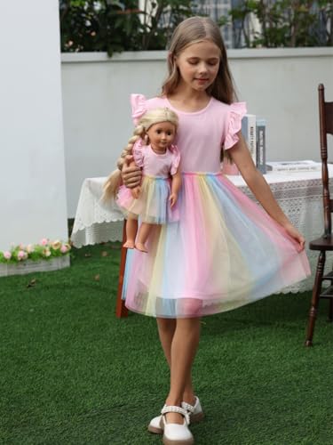 Bow Dream Tutu Tulle Party Flower Girl Dress3