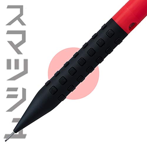 Image of Pentel Smash Drafting Mechanical Pencil (0.5mm) - Special Edition Red Accents w /Tube (Q1005LAB-TB)