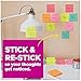 Post-it Super Sticky Lined Notes, 3 Sticky Note Pads, 4 x 6 in., Ideal for Organization in Your Dorm, Home or Office, Energy Boost Collection