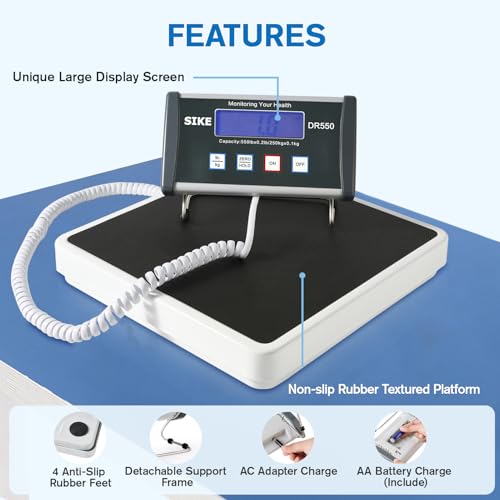 Sike DR550-S Physician Scale, Medical Floor Scale thumb #4