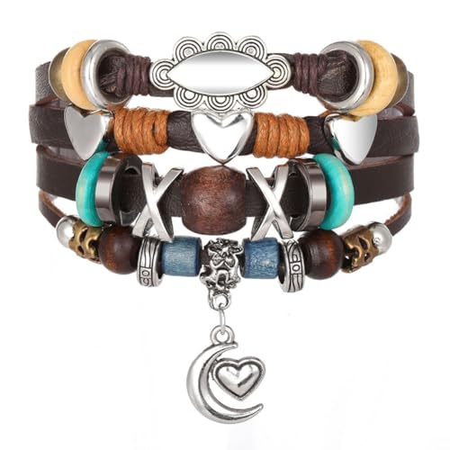 Fairy Grunge Bracelet Leather Aesthetic Bracelets Boho Fairycore Aesthetic Accessories Jewelry3