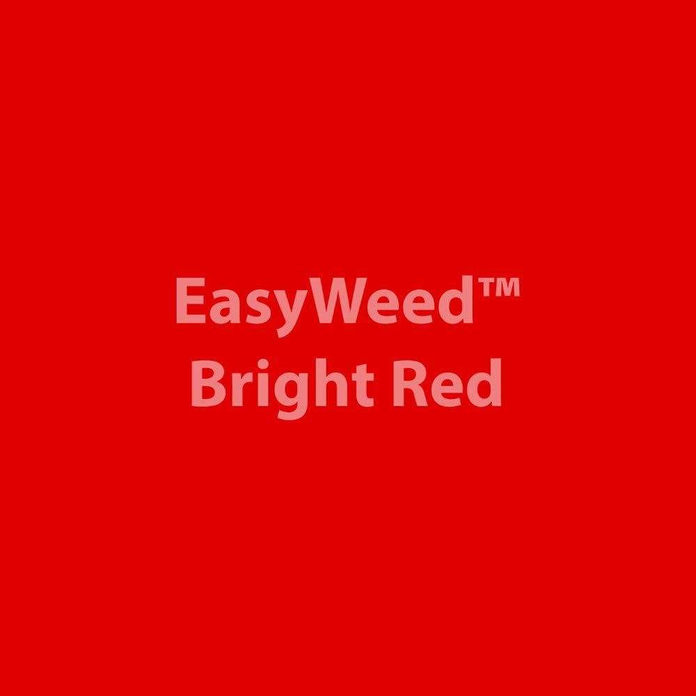 Siser EasyWeed Heat Transfer Vinyl 15" x 12" Sheet (Bright Red)