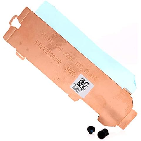 Deal4GO 2nd Second 2280 M.2 SSD Heatsink Hard Drive Cover Thermal Shield RT4G1 0RT4G1 for Dell Alienware M15 R3 R4 M17 R3 R4 Cover