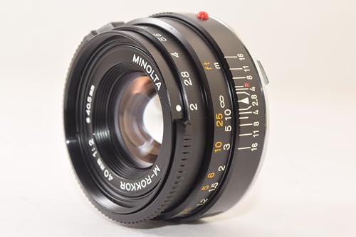 Amazon | MINOLTA ミノルタ M-ROKKOR 40mm F2 | 一眼レフカメラ 通販