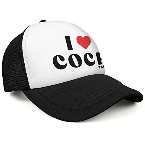I Love Cocktail Hat I Heart Cocktail Hat Funny Trucker Hat Funny Gag Gifts For Men Women White Elephant Gifts Baseball Cap #TOP4