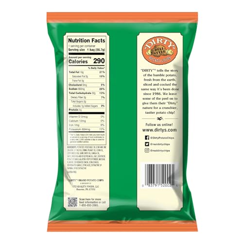 Dirty Potato Chips DIR07006 Dirty Chips Jalapeno Heat thumb #1