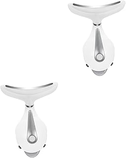 FRCOLOR 2Pcs Introdutor Cuidados Com A Massageador Facial Anti Rugas Dispositivo Facial Dispositivo De Remoção De Rugas Ferramenta De Massagem De Rosto E Pescoço Máquina Facial