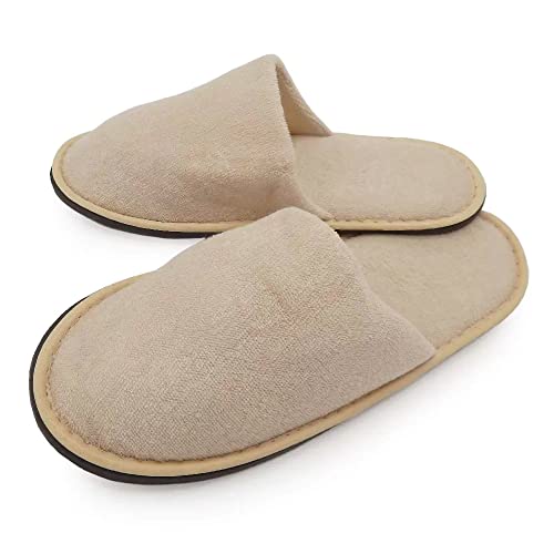 Pantufa Atoalhada marfim de 26 cm