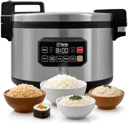 TK Commercial Rice Cooker 64 Cup - Multi-Grain, Brown Rice & More...
