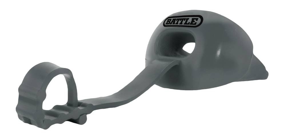 Battle Oxygen Lip Protector Mouthguard with Connected Strap – Football and Sports Mouth Guard – Maximum Oxygen Supply – Mouthpiece Fits With or Without Braces – Impact Shield Covers Lips and Teeth, Black, One Size : Sports & Outdoors