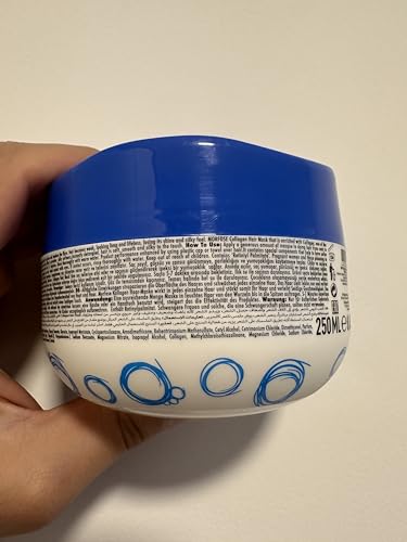 Morfose Professional Milk Therapy Hair Mask for Dry, Damaged, or Brittle Strands, 12 Essential Amino Acids, and Proteins, Fuller Healthier, Softer look, (large, 16.9 Fl Oz) (Collagen)