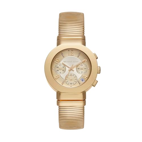 Michael Kors Reloj mk7525 gramercy de acero inoxidable en color dorado para mujer