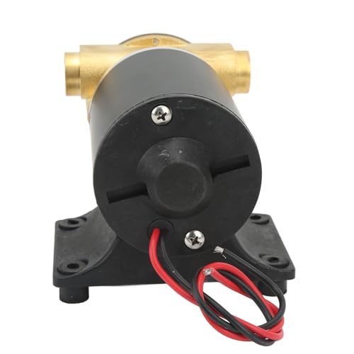 Self Priming Impeller Bilge Pump Self Priming Transport Seawater Pump Pump Home Pump Household for Liquid Sewage Flexible Impeller Pumps (24V)
