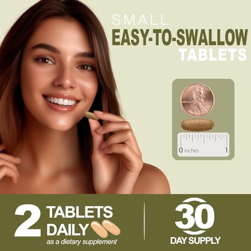 Natures Elements Advanced Shou Wu for Gray Hair – Prepared He Shou Wu for Hair Growth with Biotin, Bioperine, Fo-Ti Root & More – 100% Natural – 60 Tablets – Non-GMO, Gluten-Free