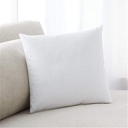 JDX Microfiber Cushion Filler, 16 x 16 Inch, (Set of 5) | Cushions, Cushions for Sofa, Cushion, Cushion Pillow, Cushion 16 inch x 16 inch, Hollow Fiber Sofa Cushions Set of 5