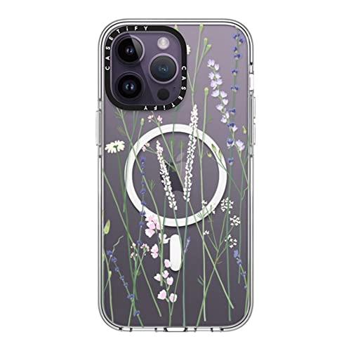 Coque transparente iPhone 14 Pro Max antichoc Magsafe Gigi Garden Florals