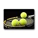 Produktbild Bikofhd Cool Tennis Ball Art Entrance Mat/Outdoor Washable Doormat Door Mats 23.6 X 15.7 Inch Indoor/Outdoors Bath Kitchen Decor Area Rug 23.6 X 15.7 Inch Indoor/Outdoors