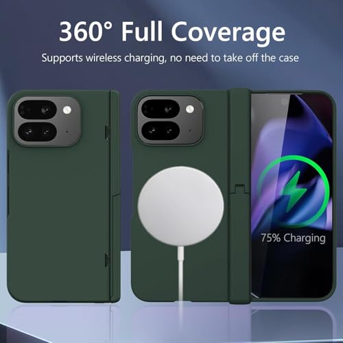 Coque Google Pixel 10 Pro Fold antichoc verte protection intégrale écran charnière - 6