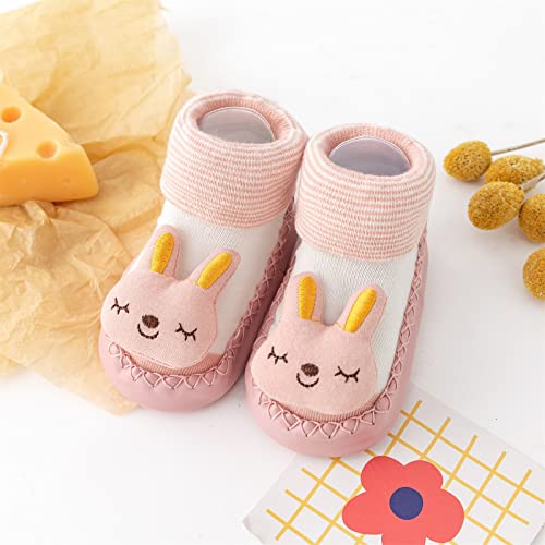 Spring Children Infant Toddler Shoes Boys And Girls Cute Cartoon Bunny Cat Pattern Floor Sports Non Slip And Comfortable Infant Boots Walkers3