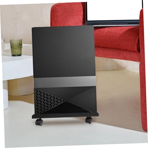 Support tour PC mobile avec roulettes plateau d'ordinateur stable