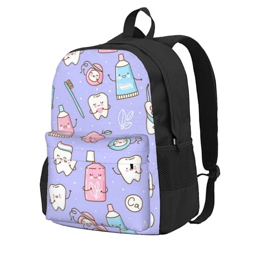 Sac à dos d'école de dentiste et voyage mixte avec compartiment PC 15 pouces