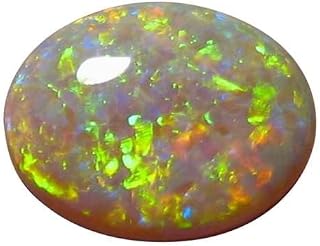 MBVGEMS White Opal Stone 10.00 Carat Natural Fire Opal Stone Original Certified By Authentic Lab Price In India