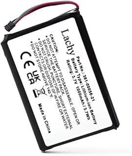 Lachy lithium Ion Battery 1000mAh 3.7V for Garmin DriveSmart 5, 50 LMT-D, 51 LMT-D EU, 55, 61 LMT-S, 65 GPS Navigation System