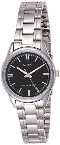 Casio Women’s Black Analog Watch, Ltp-V005D-1A