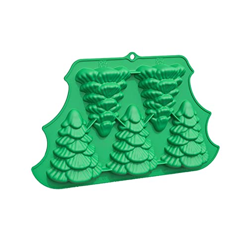 huiyingshe Molde de Silicona para árbol de Navidad, moldes innovadores para Pasteles de Navidad, Molde para Hornear Antiadherente para decoración de Pasteles de Fiesta de año Nuevo de Navidad Cover