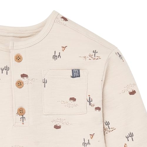 Image of Modern Moments by Gerber Baby & Toddler Boys Henley Shirt Corduroy Pant Set
