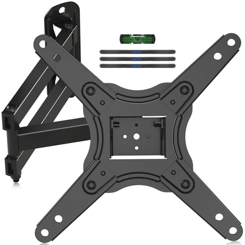 Suptek TV Wall Bracket for 13-43 inch TVs up to 20kg, Full Motion Monitor Wall Mount with Rotate Swivel Tilt & Extended Articulating Arms, Max VESA 200x200mm MA1345 option