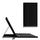 Fintie Blade X1 Dell Venue 8 Pro Keyboard Case - Slim Shell Stand Cover with Bluetooth Keyboard for Dell Venue 8 Pro 5000 Series / New Venue 8 Pro 3000 Series (2014) Windows 8.1 Tablet - Black