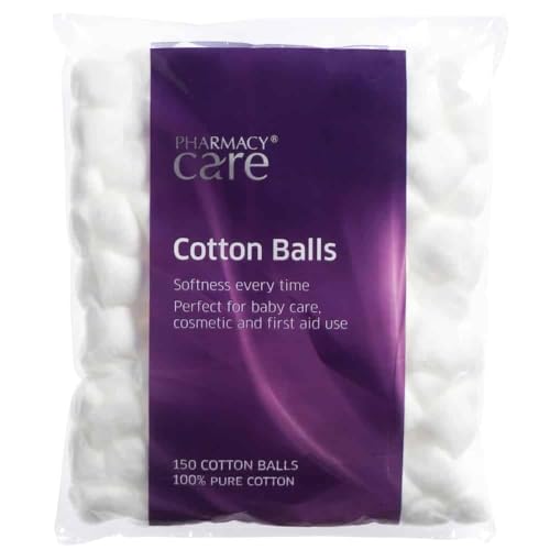 NEW Pharmacy Care Cotton Balls Pack Cotton Balls 150 Pack