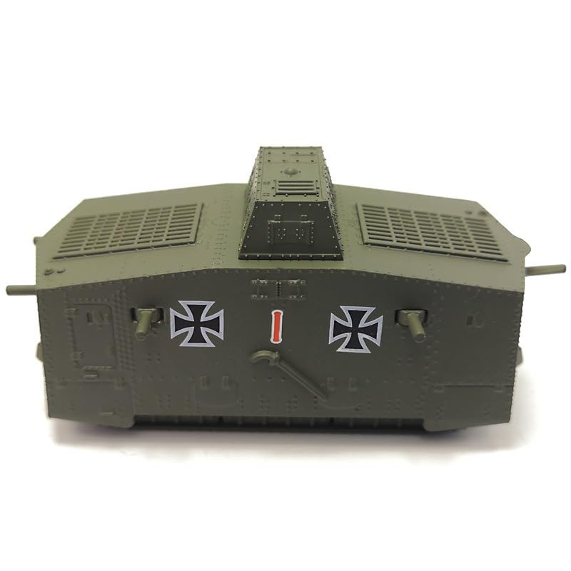 Modèle A7V char allemand 1/100 en alliage historique