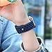 OriBear Compatible for Apple Watch Band 44mm 42mm, Breathable Sporty for iWatch Bands Series 5/4/3/2/1, Watch Nike+, Various Styles and Colors for Women and Men(M/L,Navy-Black)
