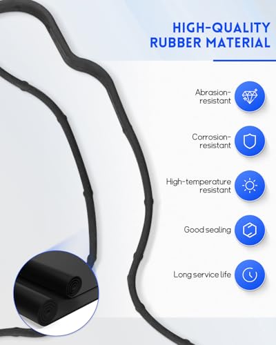 Image of Engine Valve Cover Gasket Fit for Saab 9-2X 2005,Fit for Subaru Baja 2003-2005 Forester 1999-2005 Impreza 1998-2005 Legacy 1998-2005 Outback 2000-2005 Replace VS 50561 R, VS50561R