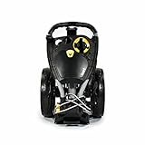 iCart Masters Compact Evo 3 Wheel Push Golf Trolley Grey/Black - Image 4