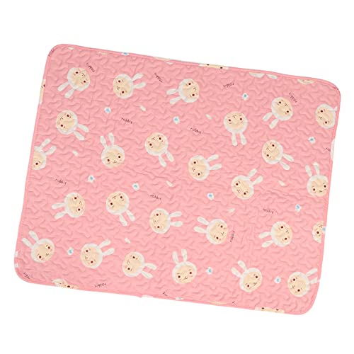 AMONIDA Tappetino per Dormire per Animali Domestici, Lettino per Cani Super Assorbente Resistente Ai Morsi Caldo in Cotone per Cani per Tutte Le Stagioni (Modello Coniglietto)
