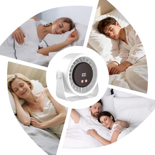 Ventilateur compact de bureau pour lutter contre la chaleur estivale - 5