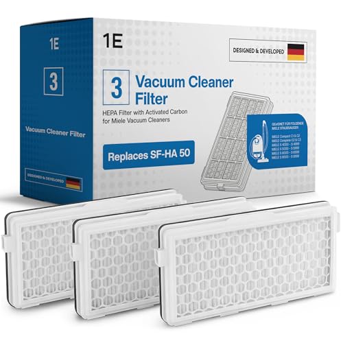 3 Filtres pour aspirateur [SF-HA 50] – 3 HEPA + 3 filtres moteur – Compatibles Compact C1/C2,...