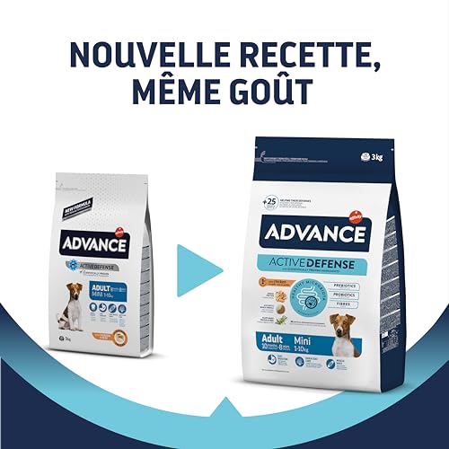 ADVANCE Mini Adult Trockenfutter Hund, 1-er Pack (1 x 3 kg)