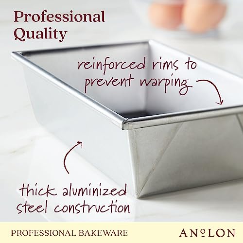 Anolon Pro-Bake Aluminized Steel Baking Cake Pan, Square, 9 Inch - Silver #TOP2