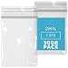1.5x2, 2Mil Clear Reclosable Ziplock Bags, case of 1,000 GPI Brand