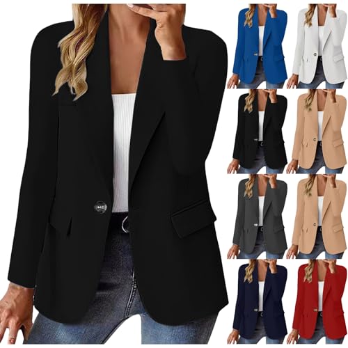 10 Best Plus Size Blazers That Elevate Every Woman's Wardrobe 9 Casual Oversized Open Front Blazer for Women